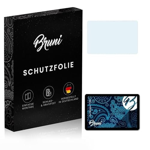 Bruni Schutzfolie kompatibel mit Doogee T10E Folie, glasklare Displayschutzfolie (2X) von Bruni