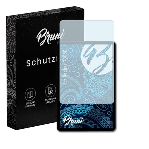 Bruni Schutzfolie kompatibel mit Doogee T30SE Folie, glasklare Displayschutzfolie (2X) von Bruni