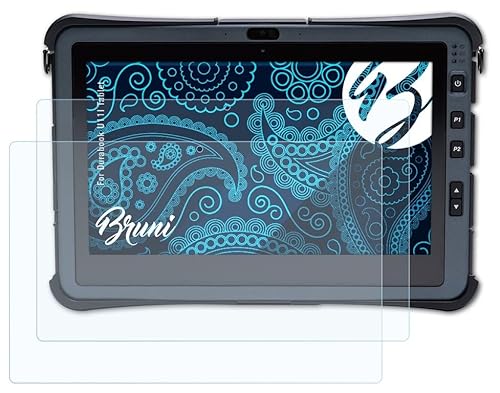 Bruni Schutzfolie kompatibel mit Durabook U11I Tablet Folie, glasklare Displayschutzfolie (2X) von Bruni