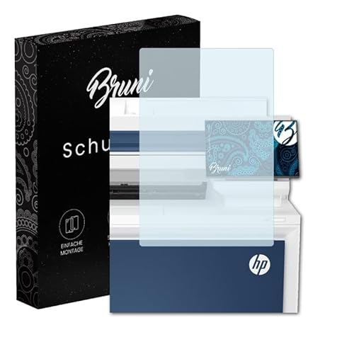 Bruni Schutzfolie kompatibel mit HP Color LaserJet Pro MFP 4302fdw Folie, glasklare Displayschutzfolie (2X) von Bruni