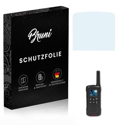 Bruni Schutzfolie kompatibel mit Motorola TLKR T60 Folie, glasklare Displayschutzfolie (2X) von Bruni