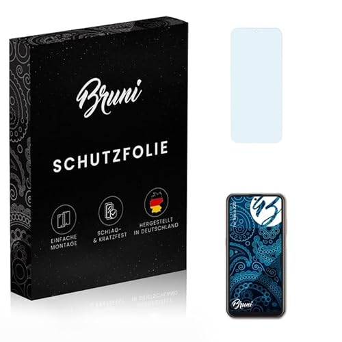 Bruni Schutzfolie kompatibel mit Nokia X20 Folie, glasklare Displayschutzfolie (2X) von Bruni