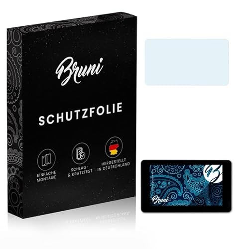Bruni Schutzfolie kompatibel mit Raspberry Pi 7 Zoll Bildschirm Folie, glasklare Displayschutzfolie (2X) von Bruni