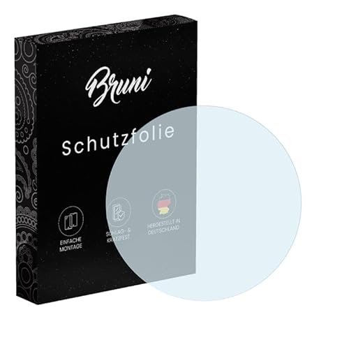 Bruni Schutzfolie kompatibel mit StahlGear Zeus Folie, glasklare Displayschutzfolie (2X) von Bruni