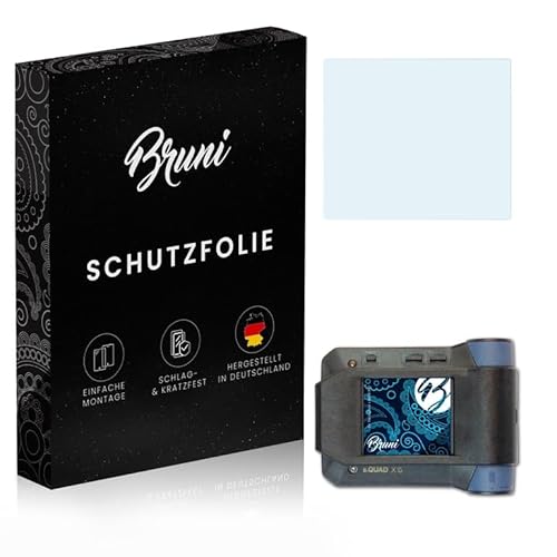 Bruni Schutzfolie kompatibel mit Swissphone s.QUAD X15 Folie, glasklare Displayschutzfolie (2X) von Bruni