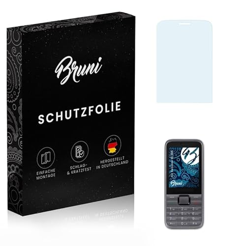Bruni Schutzfolie kompatibel mit Swisstone SC 560 Folie, glasklare Displayschutzfolie (2X) von Bruni