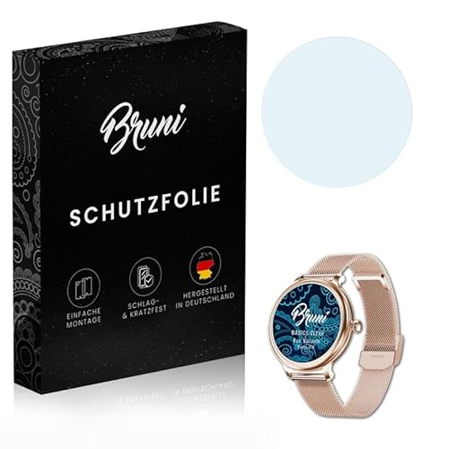 Bruni Schutzfolie kompatibel mit Valante Fem-Fit Folie, glasklare Displayschutzfolie (2X) von Bruni