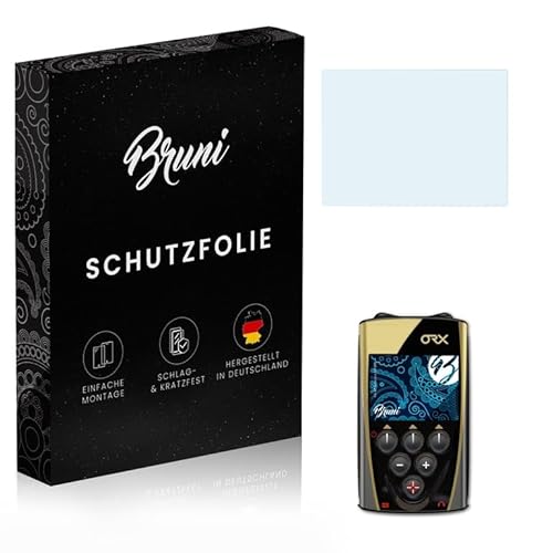 Bruni Schutzfolie kompatibel mit XP Detectors XP ORX Folie, glasklare Displayschutzfolie (2X) von Bruni