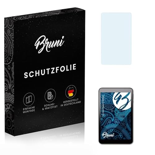 Bruni Schutzfolie kompatibel mit Zeki Tablet 8 TB892B Folie, glasklare Displayschutzfolie (2X) von Bruni