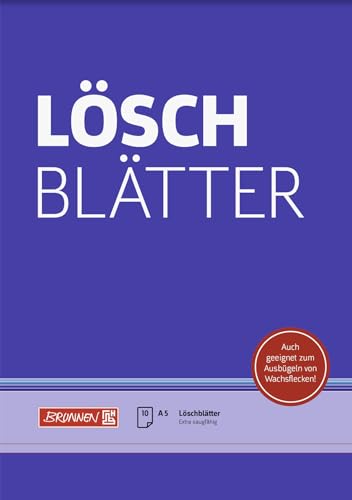 10X BRUNNEN Löschblattblock A5 10Bl 10X BRUNNEN Löschblattblock A5 10Bl von BRUNNEN