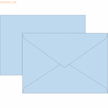 5 x Brunnen Briefumschläge C6 Seidenfutter 80g/qm hellblau VE=10 Stück 5 x Brunnen Briefumschläge C6 Seidenfutter 80g/qm hellblau VE=10 Stück von Brunnen