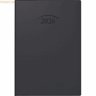 Brunnen Taschenkalender 712 7,2x10,2cm Kunststoff schwarz 2026 Brunnen Taschenkalender 712 7,2x10,2cm Kunststoff schwarz 2026 von Brunnen