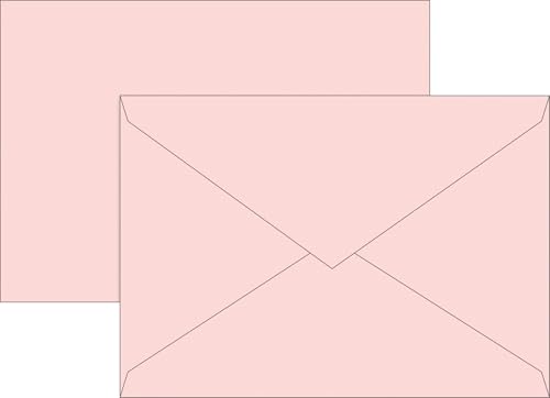 BRUNNEN Briefumschläge Universalpapier | C6, 80 g/m², rosé, 10 Stück BRUNNEN Briefumschläge Universalpapier | C6, 80 g/m², rosé, 10 Stück von BRUNNEN