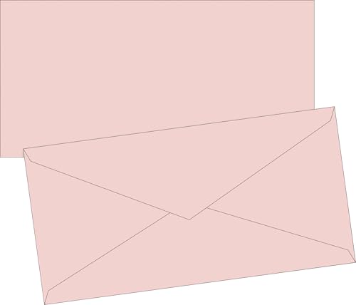 BRUNNEN Briefumschläge Universalpapier | DIN lang, 80 g/m², rosé, 10 Stück BRUNNEN Briefumschläge Universalpapier | DIN lang, 80 g/m², rosé, 10 Stück von BRUNNEN