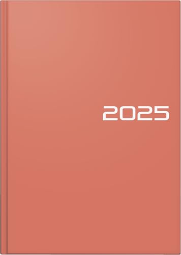 BRUNNEN Buchkalender Mod. 795 2025 | A5, Kunststoff, coral von BRUNNEN