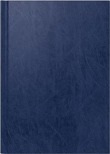 BRUNNEN Buchkalender Modell 795 (2025), 1 Seite = 1 Tag, A5, 352 Seiten, Miradur-Einband, blau von Brunnen