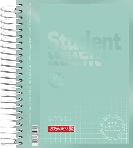BRUNNEN Collegeblock Premium Student Colour Code | A6, kariert, 120 Blatt, mint BRUNNEN Collegeblock Premium Student Colour Code | A6, kariert, 120 Blatt, mint von BRUNNEN