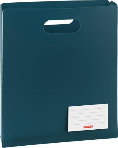 BRUNNEN Heftbox FACT!pp | A4, Füllhöhe: 50 mm, denim von BRUNNEN