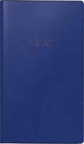 BRUNNEN Monatskalender Modell 753 2023 Blattgröße 8,7 x 15,3 cm dunkelblau von Brunnen