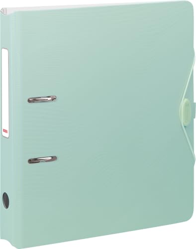 BRUNNEN Ordner „WAVE“ Colour Code | A4, 50 mm, mint von BRUNNEN