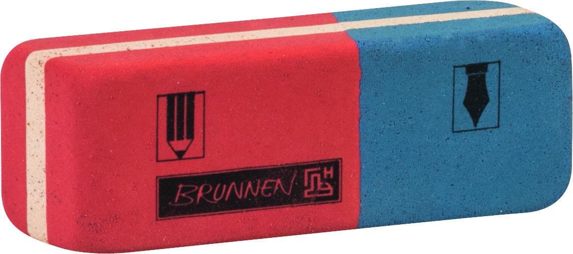 BRUNNEN Radiergummi rot/blau BRUNNEN Radiergummi rot/blau von Brunnen