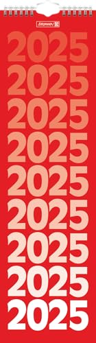 BRUNNEN Streifenkalender 2025 | 130×450 mm von BRUNNEN