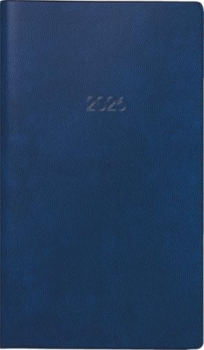 BRUNNEN Taschenkalender Mod. 750 2026 | A6, Kunststoff, blau BRUNNEN Taschenkalender Mod. 750 2026 | A6, Kunststoff, blau von BRUNNEN