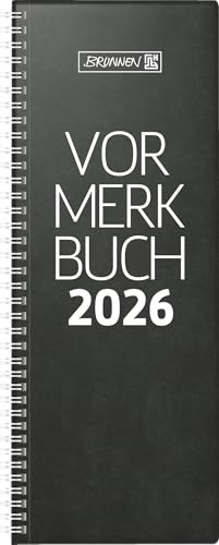 BRUNNEN Vormerkbuch Mod. 784 2026 | 108×297 mm, Kunststoff, schwarz BRUNNEN Vormerkbuch Mod. 784 2026 | 108×297 mm, Kunststoff, schwarz von BRUNNEN