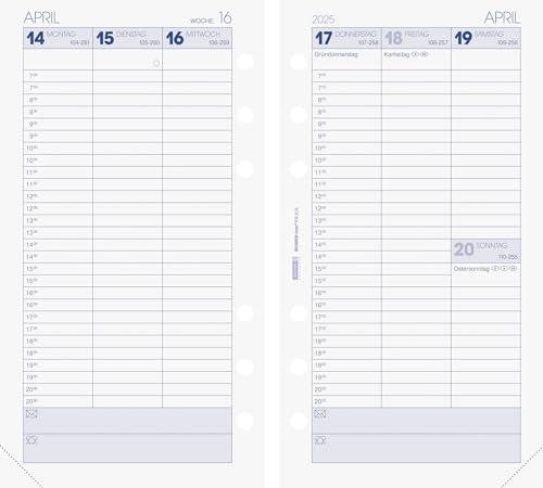 BRUNNEN Wochenkalendarium FILIUS (2025), 2 Seiten = 1 Woche, 93 × 172 mm, 160 Seiten von Brunnen
