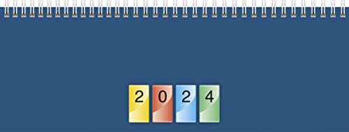 BRUNNEN Wochenkalender DATAline Modell 772 40 2024 2 Seiten = 1 Woche Blattgröße 29,7 x 10,5 cm vierfarbig bedruckt von Brunnen