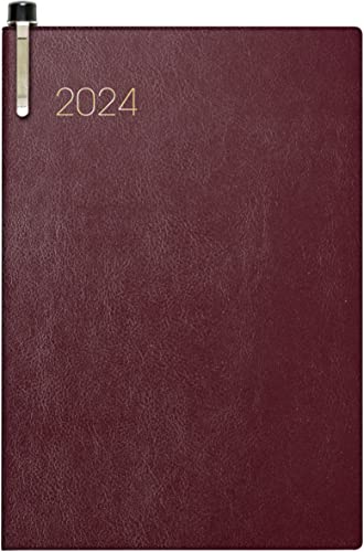 BRUNNEN Wochenkalender Modell 723 2024 2 Seiten = 1 Woche Blattgröße 7,6 x 11,2 cm bordeaux BRUNNEN Wochenkalender Modell 723 2024 2 Seiten = 1 Woche Blattgröße 7,6 x 11,2 cm bordeaux von BRUNNEN