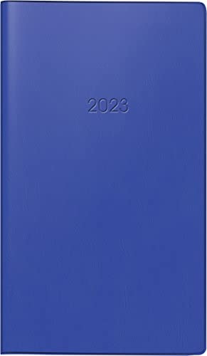 BRUNNEN Wochenkalender Modell 756 2023 Blattgröße 8,7 x 15,3 cm dunkelblau von BRUNNEN