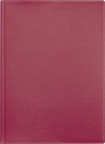 BRUNNEN Wochenkalender Modell 796 2024 2 Seiten = 1 Woche Blattgröße 14,8 x 20,8 cm rot von BRUNNEN