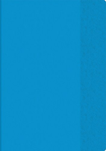 Brunnen 104054430 Hefthülle (für A5 mit Namensschild in der Einstecktasche, 1 Umschlag) blau von Brunnen