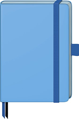 Brunnen 105521732 Notizbuch Kompagnon Colour Code (Hardcover, 9,5 x 12,8 cm, liniert, 192 Seiten) 1 Stück, hellblau von Brunnen