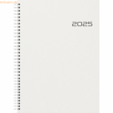 Brunnen Buchkalender 781 21x29,7cm 1 Woche/2 Seiten transparent 2025 von Brunnen