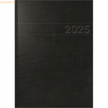 Brunnen Buchkalender 787 A4 1 Tag/Seite Schaumfolien-Einband schwarz 2 von Brunnen