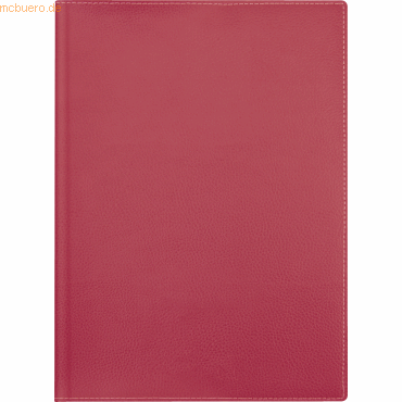 Brunnen Buchkalender 796 A5 1 Woche/2 Seiten Kunstleder-Einband rot 20 von Brunnen