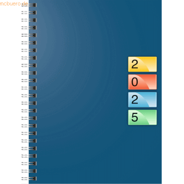Brunnen Buchkalender 796 Dataline A5 1 Woche/2 Seiten Karton-Einband b von Brunnen