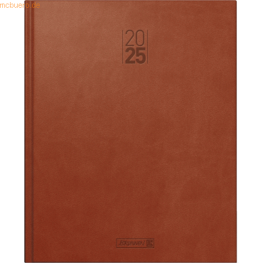 Brunnen Buchkalender Manager Wt 7 21x26cm 1 Woche/2 Seiten Kunstleder- von Brunnen
