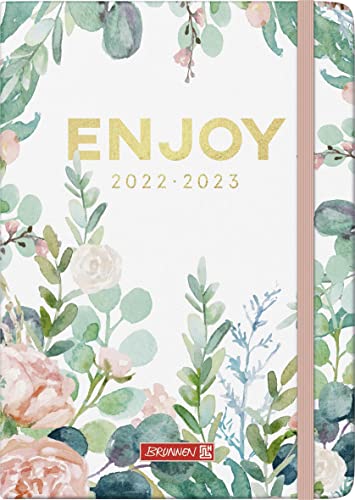 Brunnen Schülerkalender „Enjoy“ 2022/2023 A5 2 Seiten = 1 Woche 1072130143 Motiv: Enjoy von Brunnen