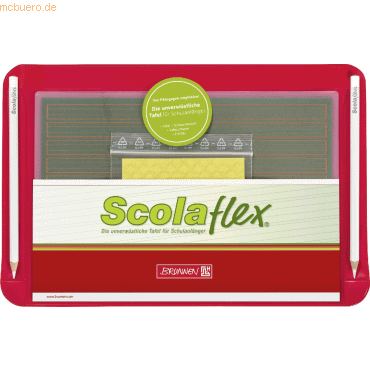 Brunnen Schülertafel Scolaflex L1 265x180mm grün von Brunnen