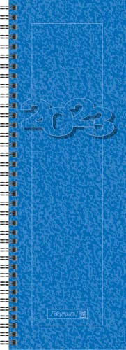 Brunnen Wochenkalender Modell 783 2023 Blattgröße 10, 8 x 29, 7 cm blau, 1078301303 von Brunnen
