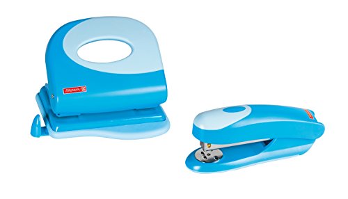 Büroset Bestehend aus Bürolocher + Heftgerät / Farbe: aqua blau Büroset Bestehend aus Bürolocher + Heftgerät / Farbe: aqua blau von Brunnen