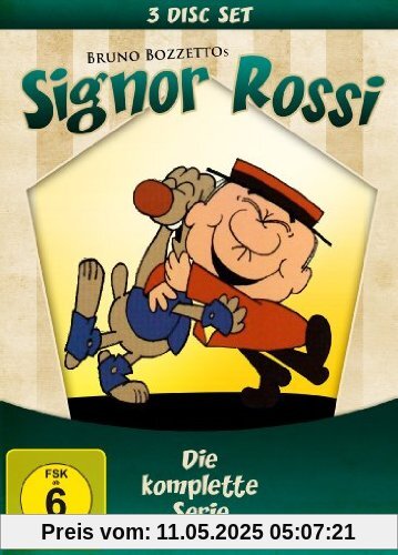 Signor Rossi - Die komplette Serie  [Collector's Edition] [3 DVDs] von Bruno Bozzetto