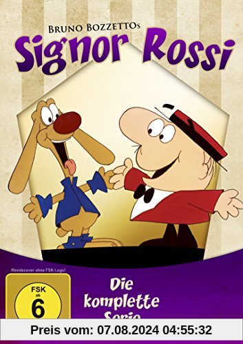 Signor Rossi - Die komplette Serie im 3 Disc Set von Bruno Bozzetto