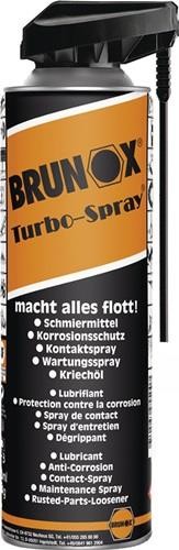 12 Stk. Brunox Multifunktionsspray Turbo-Spray® 500 ml Spraydose Power-Click von Brunox