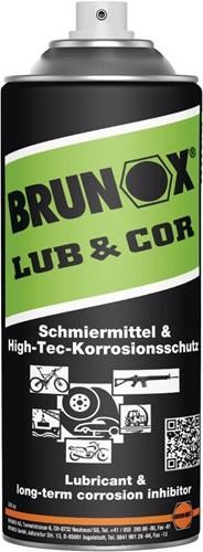 6 Stk. Brunox Haftschmiermittel u.Korrosionsschutz LUB&COR® 400 ml Spraydose von Brunox