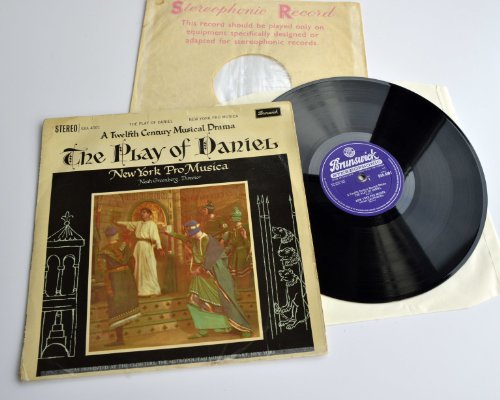The Play Of Daniel, A Twelfth Century Musical Drama. Rare early English pressed Brunswick LP. von Brunswick