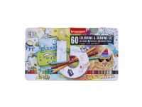 Bruynzeel Drawing and colouring set Small Artists | 60 pieces von Bruynzeel